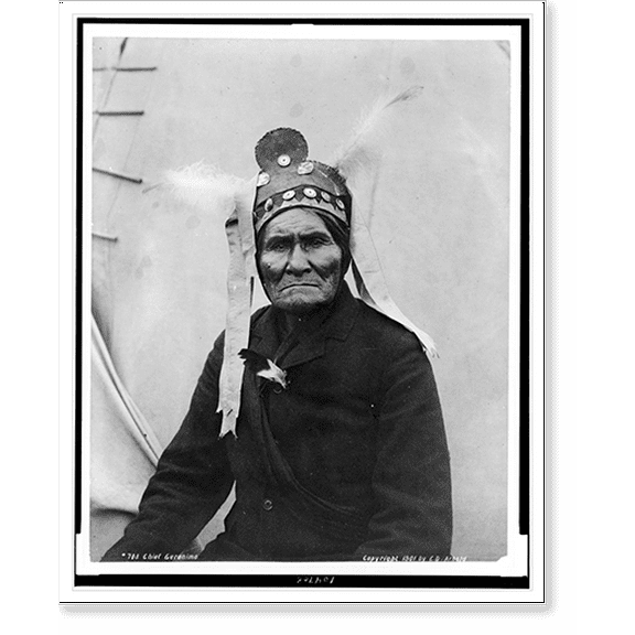 Historic Print, Chief Geronimo - 2, 18" x 24"