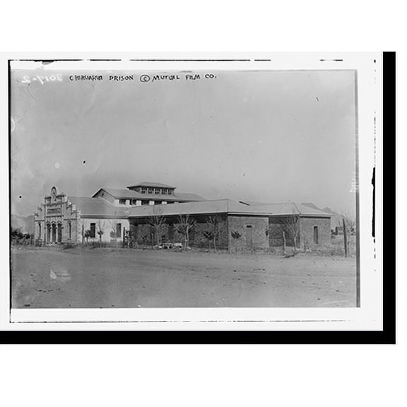 Historic Print, Chihuahua Prison, 18" x 24"