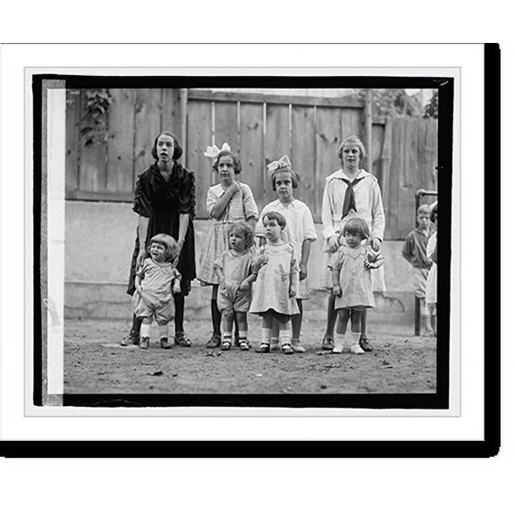 Historic Print, [Children], 8/31/22, 16" x 20"