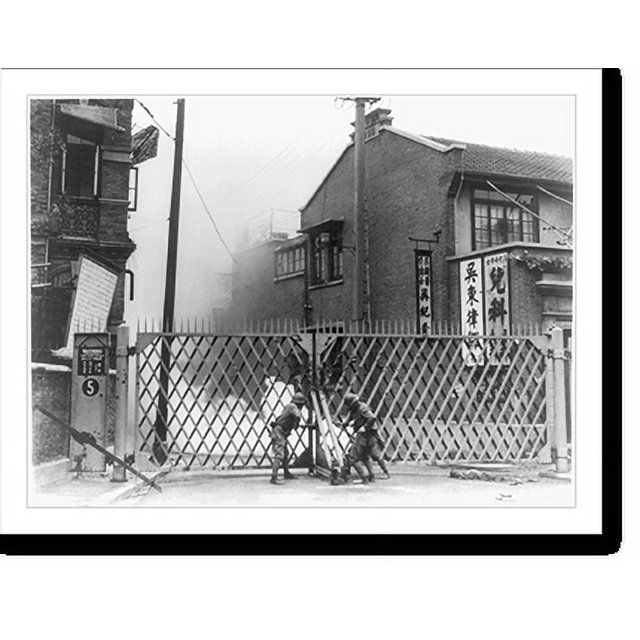 Historic Print, [China, 1937. Japanese military activities. Chinese