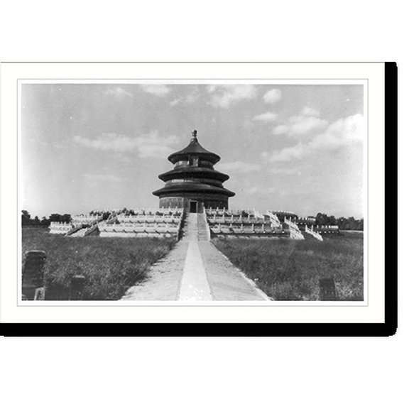 Historic Print, [China - Peking: Temple of Heaven (full front)], 16" x 20"