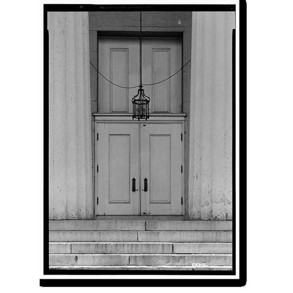 Historic Print, Christ Episcopal Church, Church & Saint Emanuel Streets, Mobile, Mobile County, AL - 2, 18" x 24"