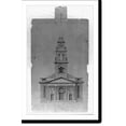 Historic Print, [Church (New South Church"), Summer Street and Bedford