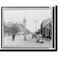 Historic Print, Church St. and town hall. Maritzburg, South Africa, 16