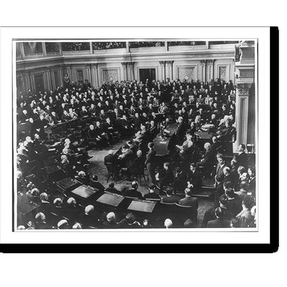 Historic Print, Churchill addressing U.S. Senate, Dec. 26, 1941, 16" x 20"