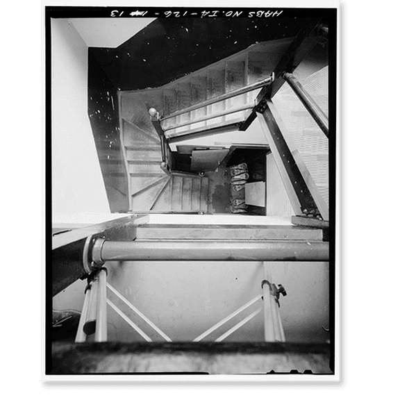 Historic Print, City Fire Department Headquarters, 19 First Street Southwest, Mason City, Cerro Gordo County, IA - 13, 18" x 24"