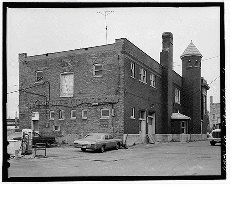 Historic Print, City Fire Department Headquarters, 19 First Street
