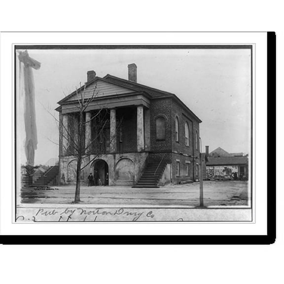 Historic Print, City Hall, Conway, S.C., 16" x 20"