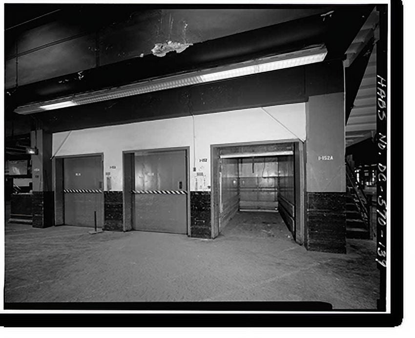 Historic Print, City Post Office, 2 Massachusetts Avenue, Northwest