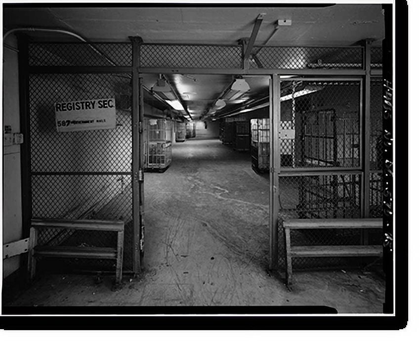 Historic Print, City Post Office, 2 Massachusetts Avenue, Northwest