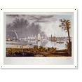 thumbnail image 1 of Historic Print, City of Charleston, South Carolina, looking across Cooper's River.painted by G. Cooke ; engraved by W.J. Bennett. - 3, 16" x 20", 1 of 3