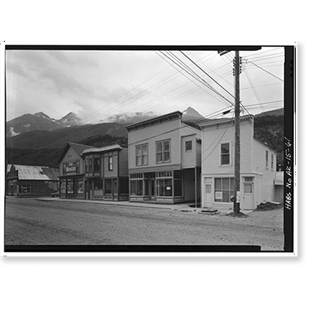 Historic Print, City of Skagway, Skagway, SkagwayHoonahAngoon Census