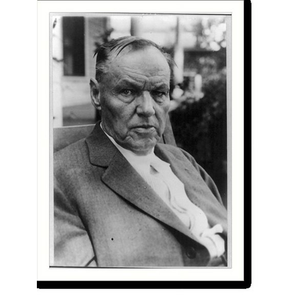 Historic Print, [Clarence Darrow, bust portrait, at Dayton, Tennessee, during Scopes trial], 16" x 20"