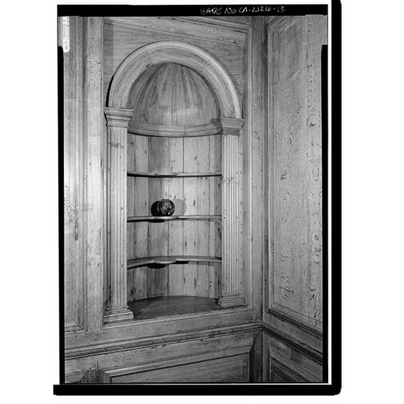 Historic Print, Clark House, Hillsborough, San Mateo County, CA - 13, 18" x 24"