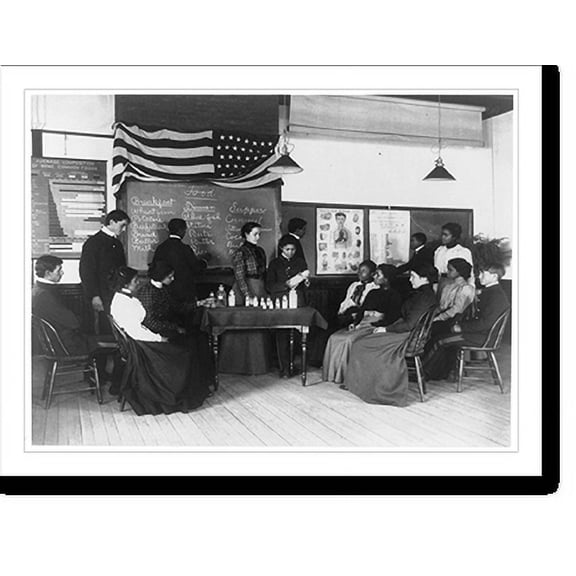 Historic Print, Class in hygiene [Hampton Institute, Hampton, Va.], 18" x 24"