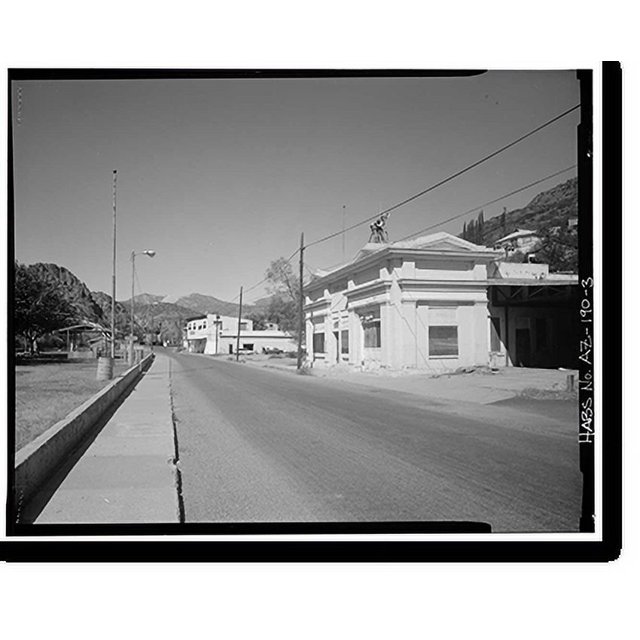 Historic Print, Clifton Town Hall, Park Avenue, Clifton, Greenlee