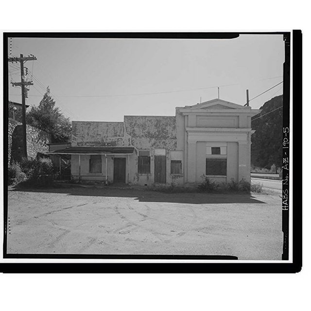 Historic Print, Clifton Town Hall, Park Avenue, Clifton, Greenlee