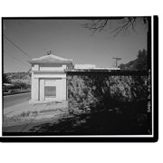 Historic Print, Clifton Town Hall, Park Avenue, Clifton, Greenlee County, AZ - 6, 18" x 24"