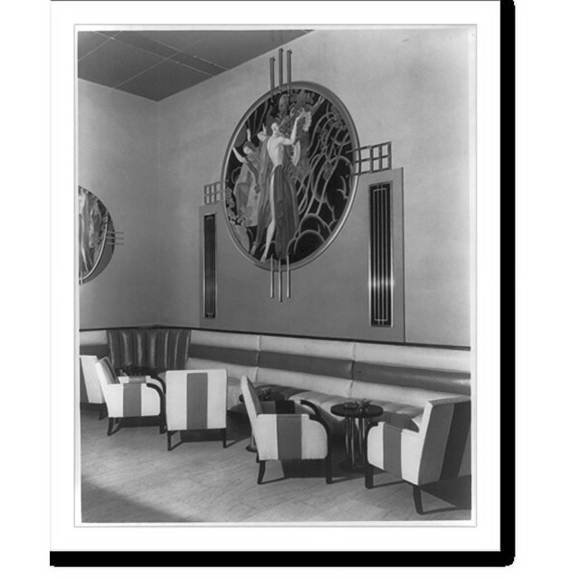 Historic Print, [Cocktail lounge, Carlton Hotel, Washington, D.C