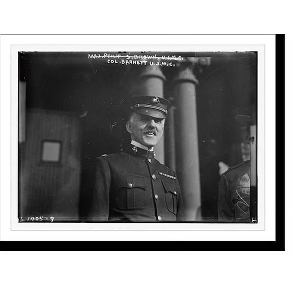 Historic Print, Col Barnett, U.S.M.C., 16" x 20"