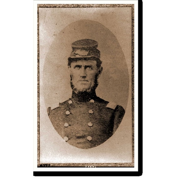 Historic Print, Col. G. Van Houton 21st N.J. Infy, 18" x 24"