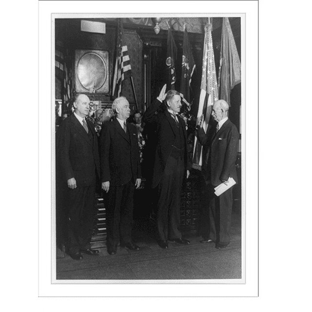 Historic Print, Col. Hurley takes office as Assistant War Secretary, 16