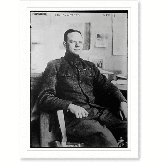Historic Print, Col. W.V. Morris, 18" x 24"