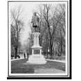 Historic Print, Colfax statue, Indianapolis, Ind., 16" x 20"