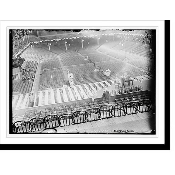 Historic Print, Coliseum, Chicago, 16" x 20"