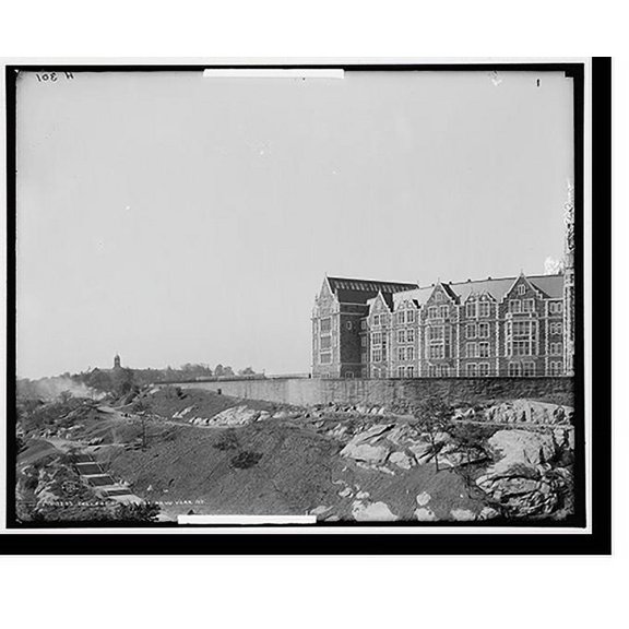 Historic Print, College of City of New York, N.Y. - 3, 16" x 20"