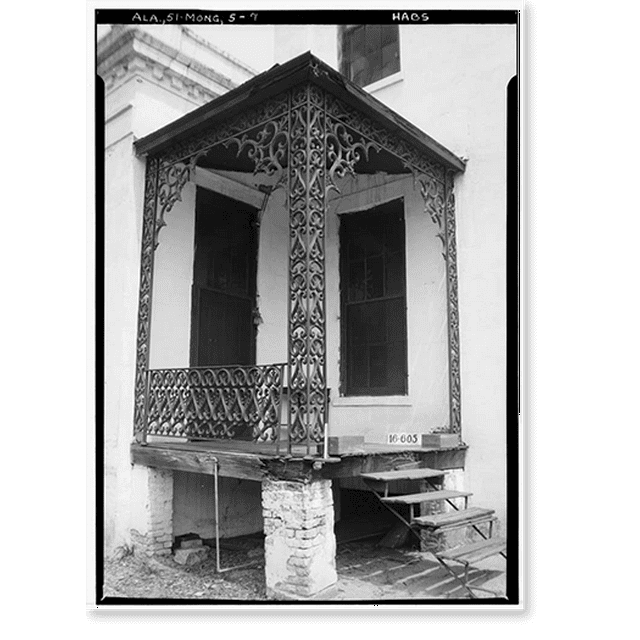 Historic Print, Colonel Charles Teed Pollard House (Mansion), 117