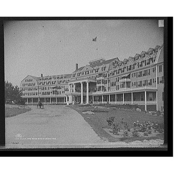 Historic Print, Colonial Arms, Eastern Point, Gloucester, Mass. - 2, 16" x 20"