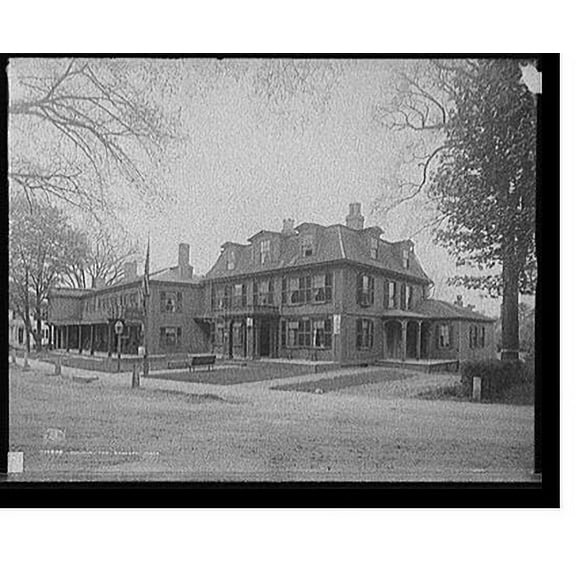 Historic Print, Colonial Inn, Concord, Mass., 16" x 20"