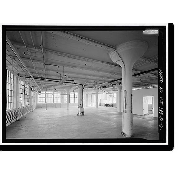 Historic Print, Colt Fire Arms Company, North Armory, 36-150 Huyshope Avenue, 17-170 Van Dyke Avenue, 49, Hartford, Hartford County, CT - 2, 18" x 24"