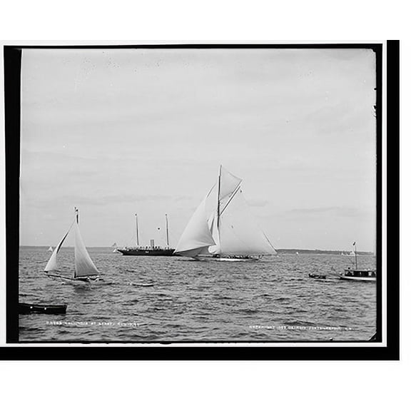 Historic Print, Columbia at start, 16" x 20"