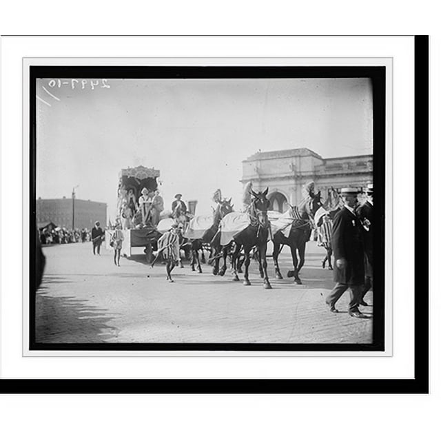 Historic Print, Columbus Day Memorial Celebration, Union Station