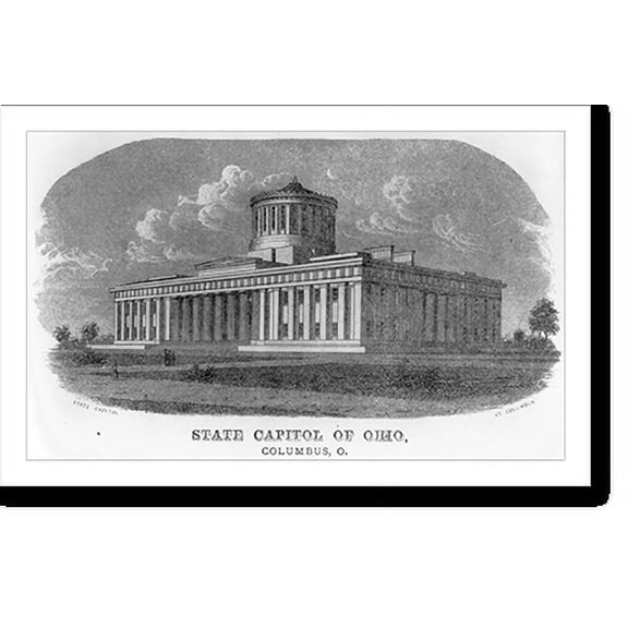 Historic Print, [Columbus, Ohio], 16" x 20"