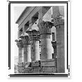 thumbnail image 1 of Historic Print, [Columns of Kiosk of the Emperor Trajan (Pharaoh's Bed), Philae, Egypt], 18" x 24", 1 of 3