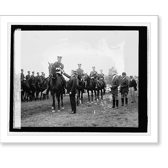 Historic Print, Com. F.A. Fenning & Sgt. W.L. Davis of mounted police, 5/15/26, 16" x 20"