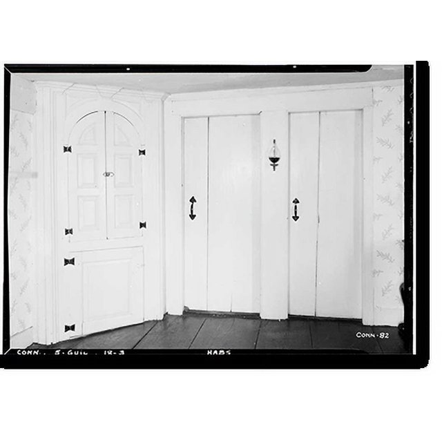 Historic Print, Comfort Starr House, Guilford, New Haven County, CT 3