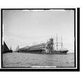 Historic Print, St. wharf, Pensacola, Florida], 16" x 20