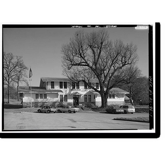 Historic Print, Company School for Whites, Bessemer vicinity, Jefferson County, AL, 16" x 20