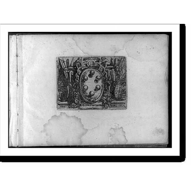 Historic Print, figures in cubist and surrealistic style