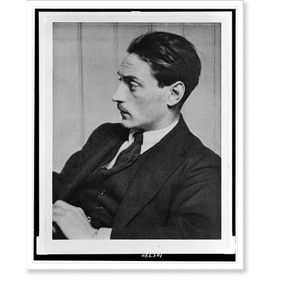Historic Print, Compton Mackenzie, 18" x 24"