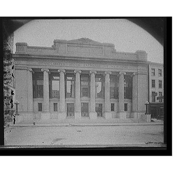 Historic Print, [Consolidated Stock Exchange, New York, N.Y.], 16" x 20"