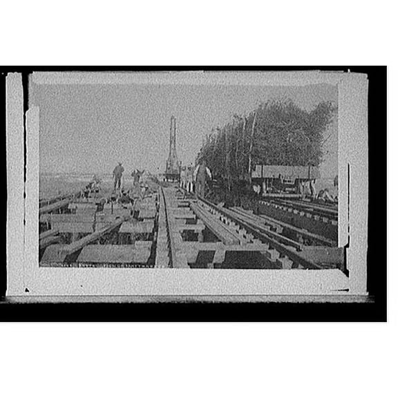 Historic Print, Construction of mattrasses [i.e. mattresses], 18" x 24"