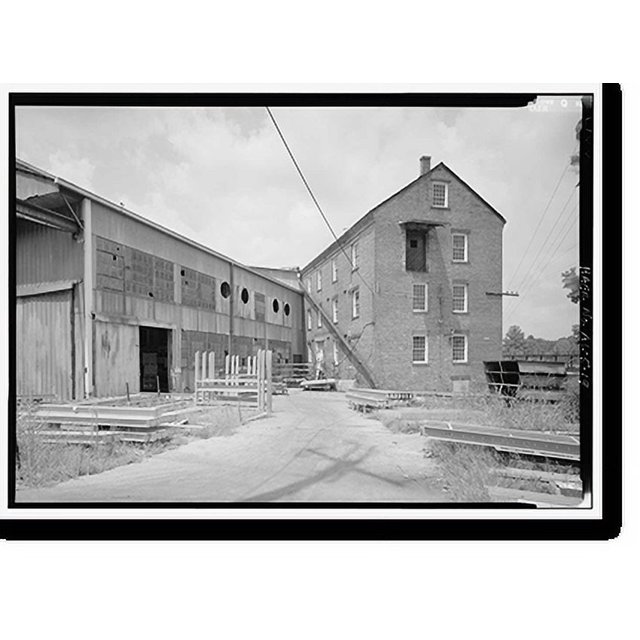 Historic Print, Continental Gin Company, Prattville, Autauga County, AL 12, 16" x 20