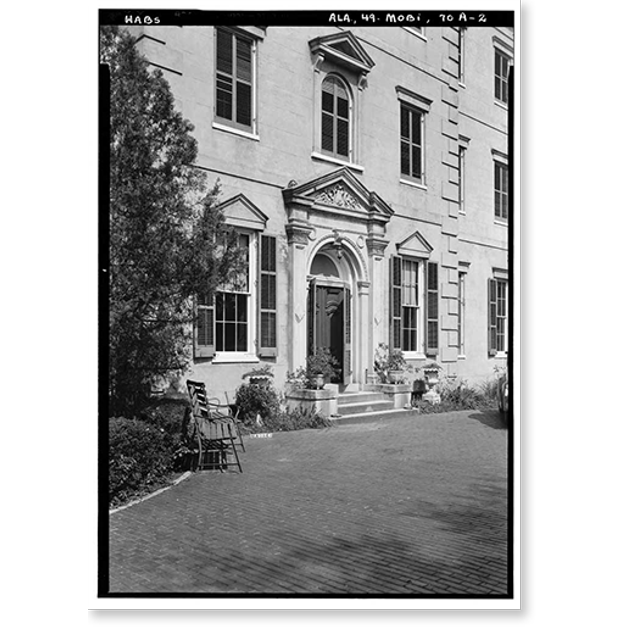 Historic Print, Convent of the Visitation, Section A, Spring Hill