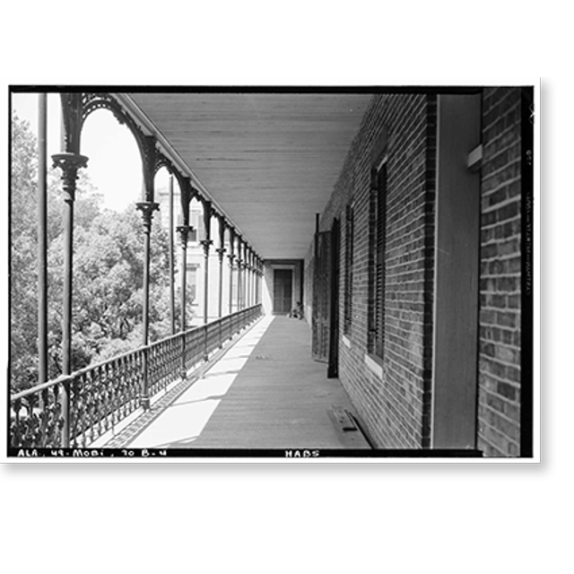 Historic Print, Convent of the Visitation, Section B, Spring Hill