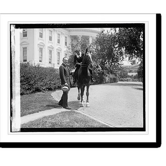 Historic Print, Coolidge & Gwendolen [Lazier, 5/31/24], 16" x 20"